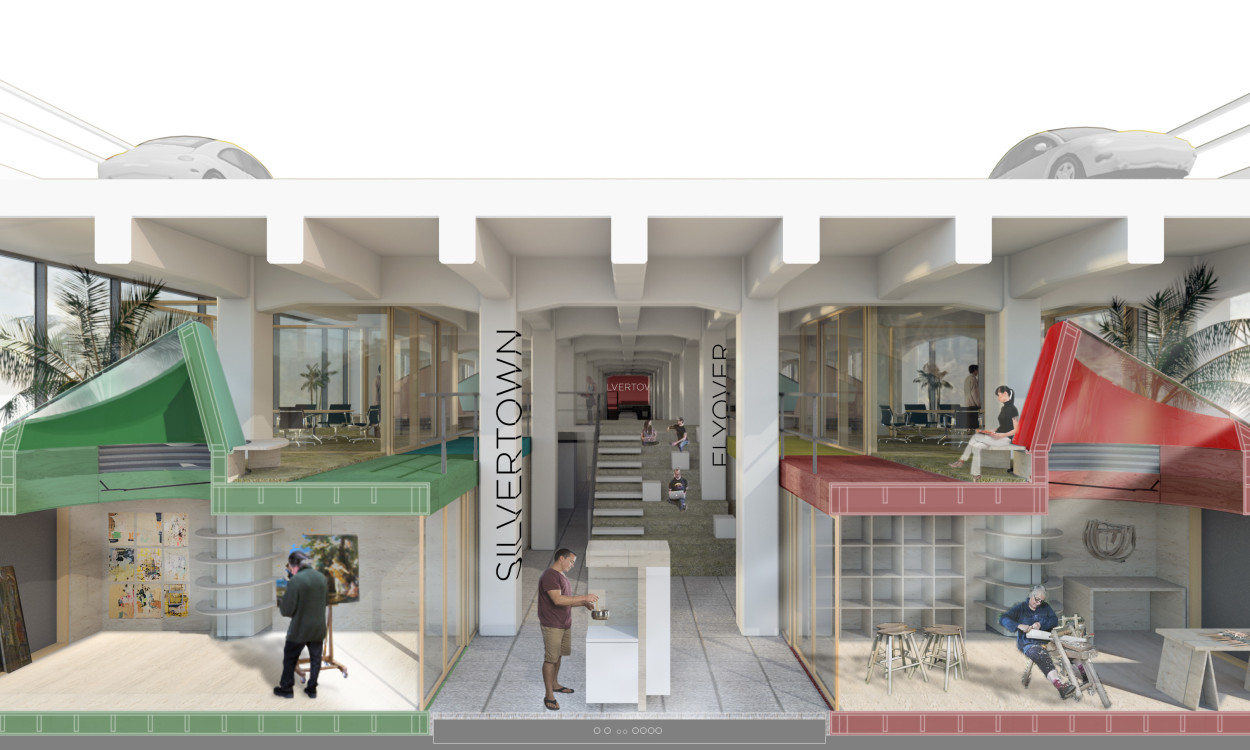 Langstaff Day-Silvertown-Sectional Perspective-00