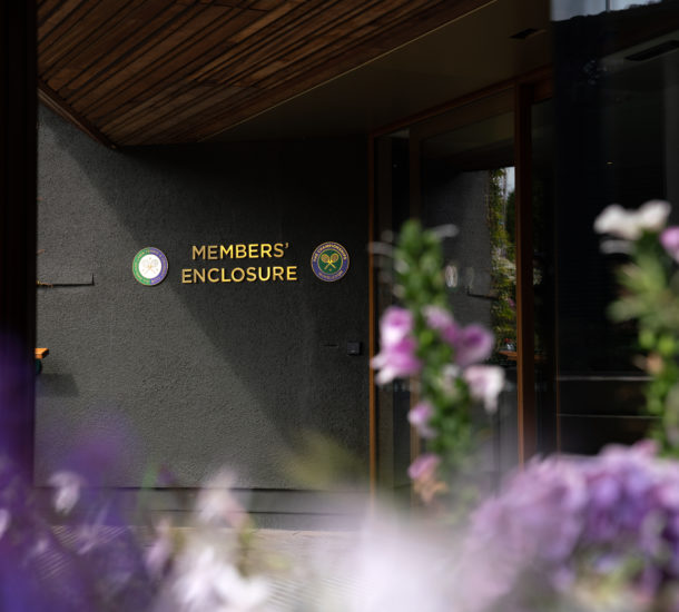 The Members Enclosure. The Championships 2019. Held at The All England Lawn Tennis Club, Wimbledon. Day 7 Monday 08/07/2019. AELTC/Adam Warner